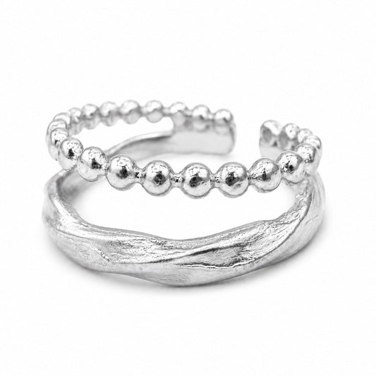 The Paisley Ring Silver