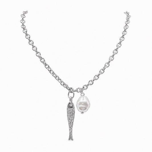 The Cecily Necklace Silver